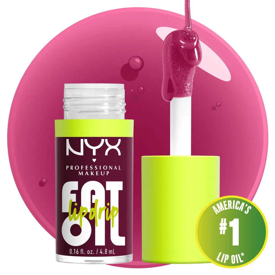 NYX Cosmetics FAT OIL LIP DRIP Hydrating Tinted Lip Oil Gloss