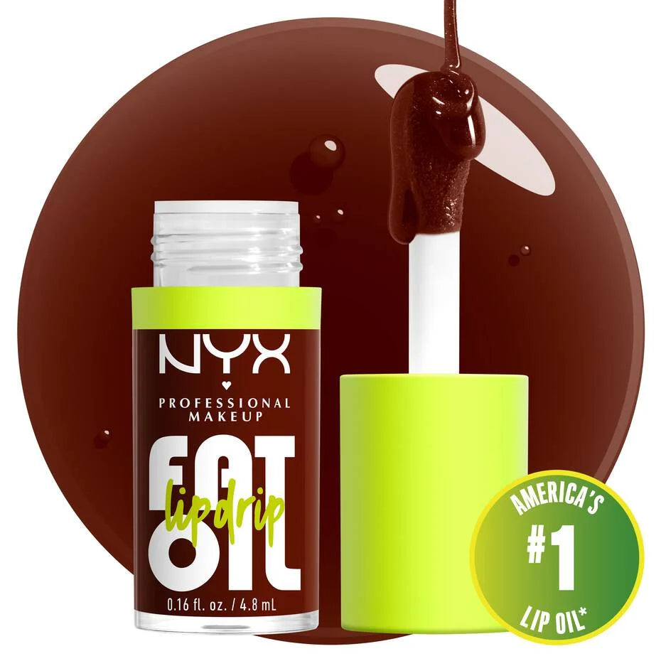 NYX Cosmetics FAT OIL LIP DRIP Hydrating Tinted Lip Oil Gloss