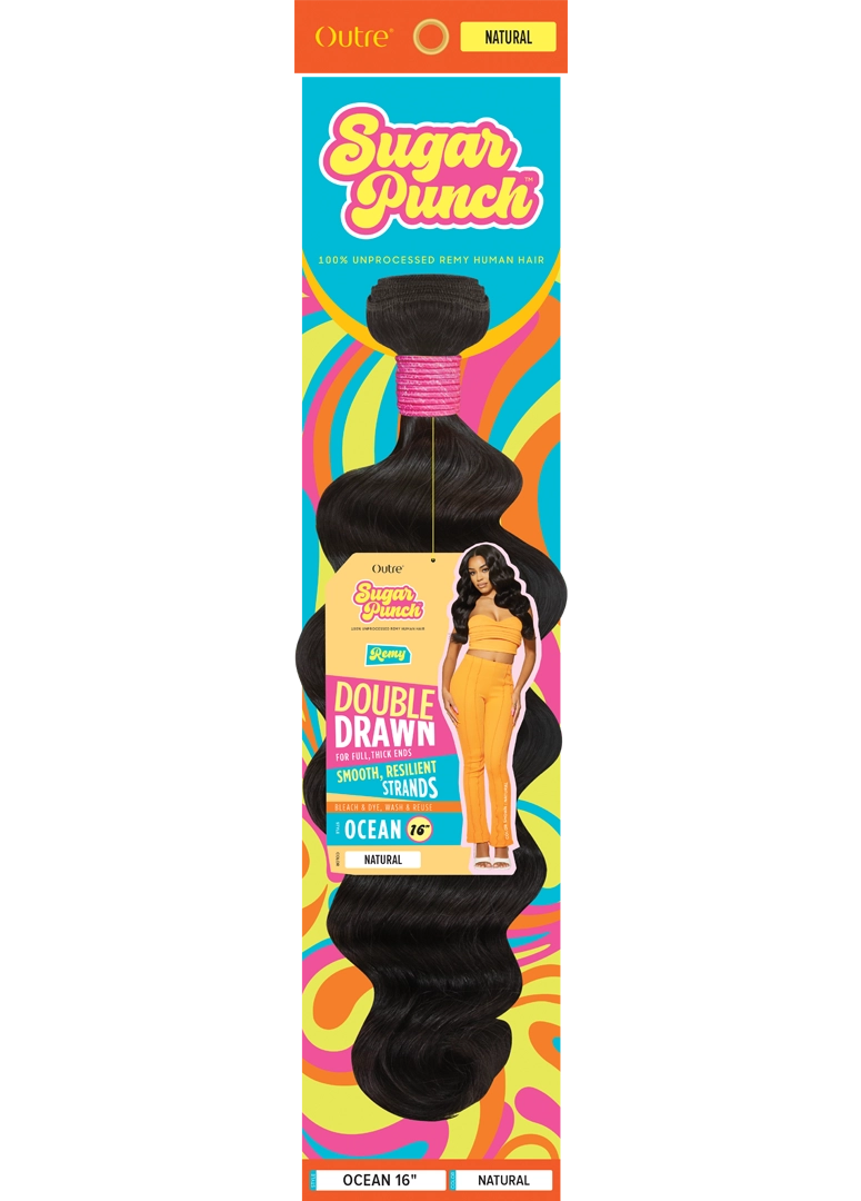 Outre Sugar Punch Single 100% Unprocessed Remy Human Hair - Ocean