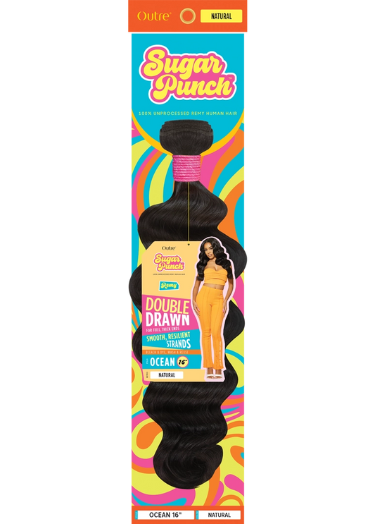 Outre Sugar Punch Single 100% Unprocessed Remy Human Hair - Ocean