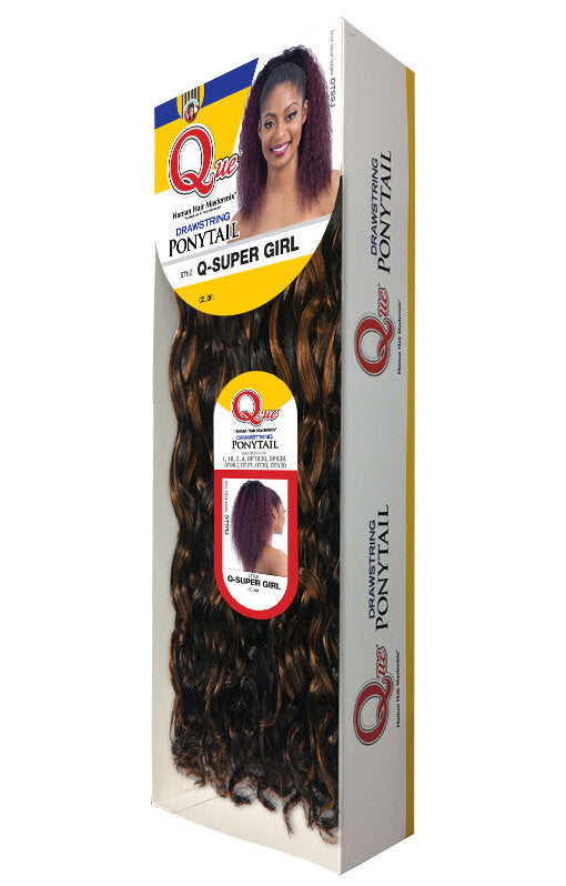 SHAKE-N-GO Que Ponytail - Q-SUPER GIRL