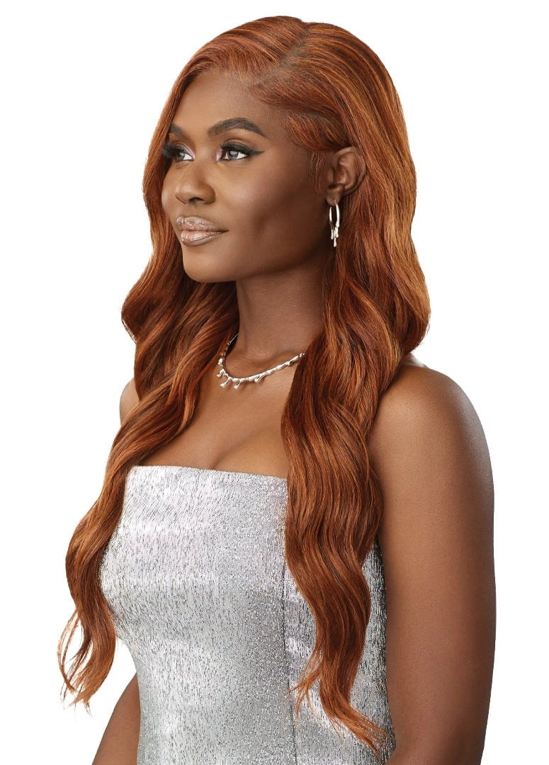 Outre Synthetic Melted Hairline Swirlista Lace Front Wig - SWIRL 102
