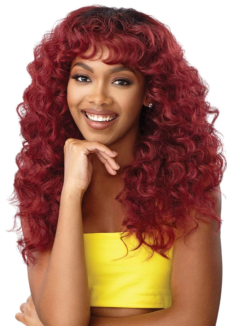 Outre Convert-Cap Premium Synthetic Wig - CASCADE QUEEN