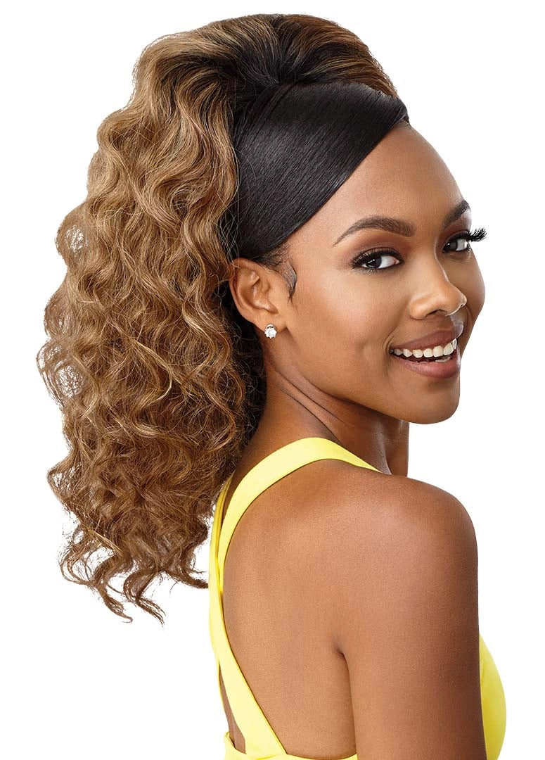 Outre Convert-Cap Premium Synthetic Wig - CASCADE QUEEN