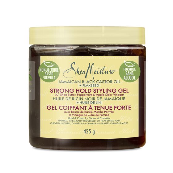 SheaMoisture Jamaican Black Castor Oil + Flaxseed Strong Hold Styling Gel