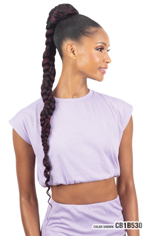 SHAKE-N-GO Freetress Equal - Jumbo Braid Goddess Ponytail 30"