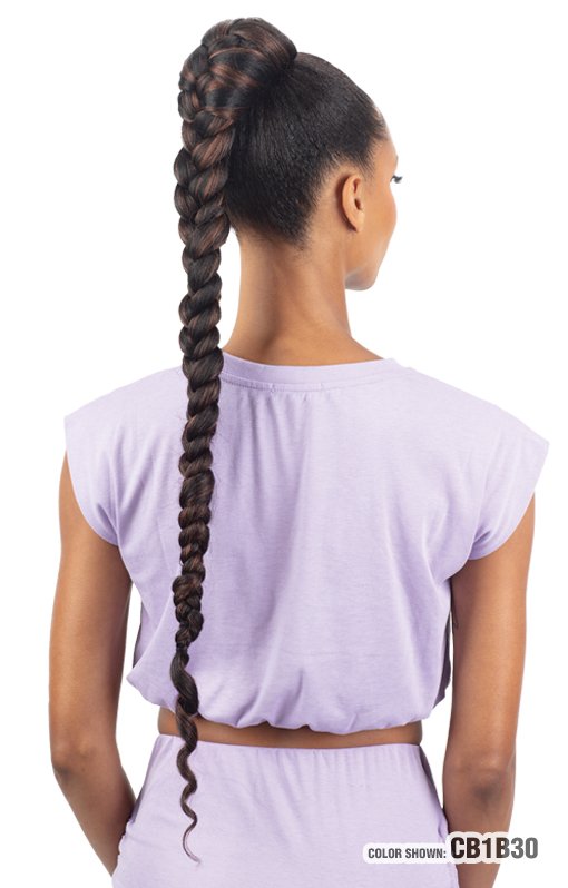 SHAKE-N-GO Freetress Equal - Jumbo Braid Goddess Ponytail 30"