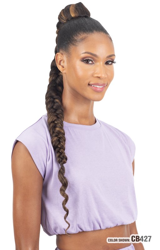 SHAKE-N-GO Freetress Equal - Jumbo Braid Goddess Ponytail 30"