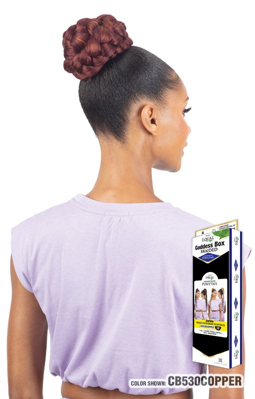 SHAKE-N-GO Freetress Equal - Jumbo Braid Goddess Ponytail 30"