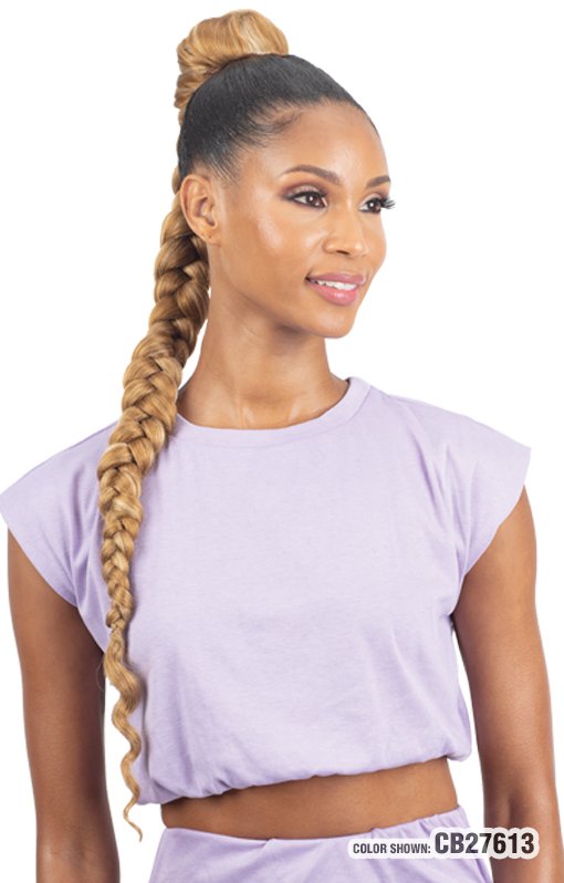 SHAKE-N-GO Freetress Equal - Jumbo Braid Goddess Ponytail 30"