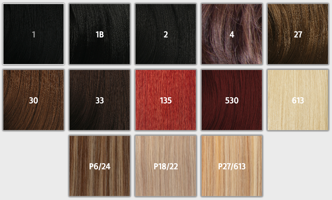 Model Model Ego 100% Human Hair Clip-In 7pcs - Straight