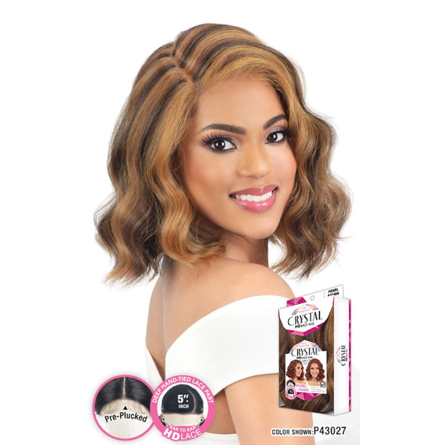 Mayde Beauty Crystal HD Lace Wig - PEARL
