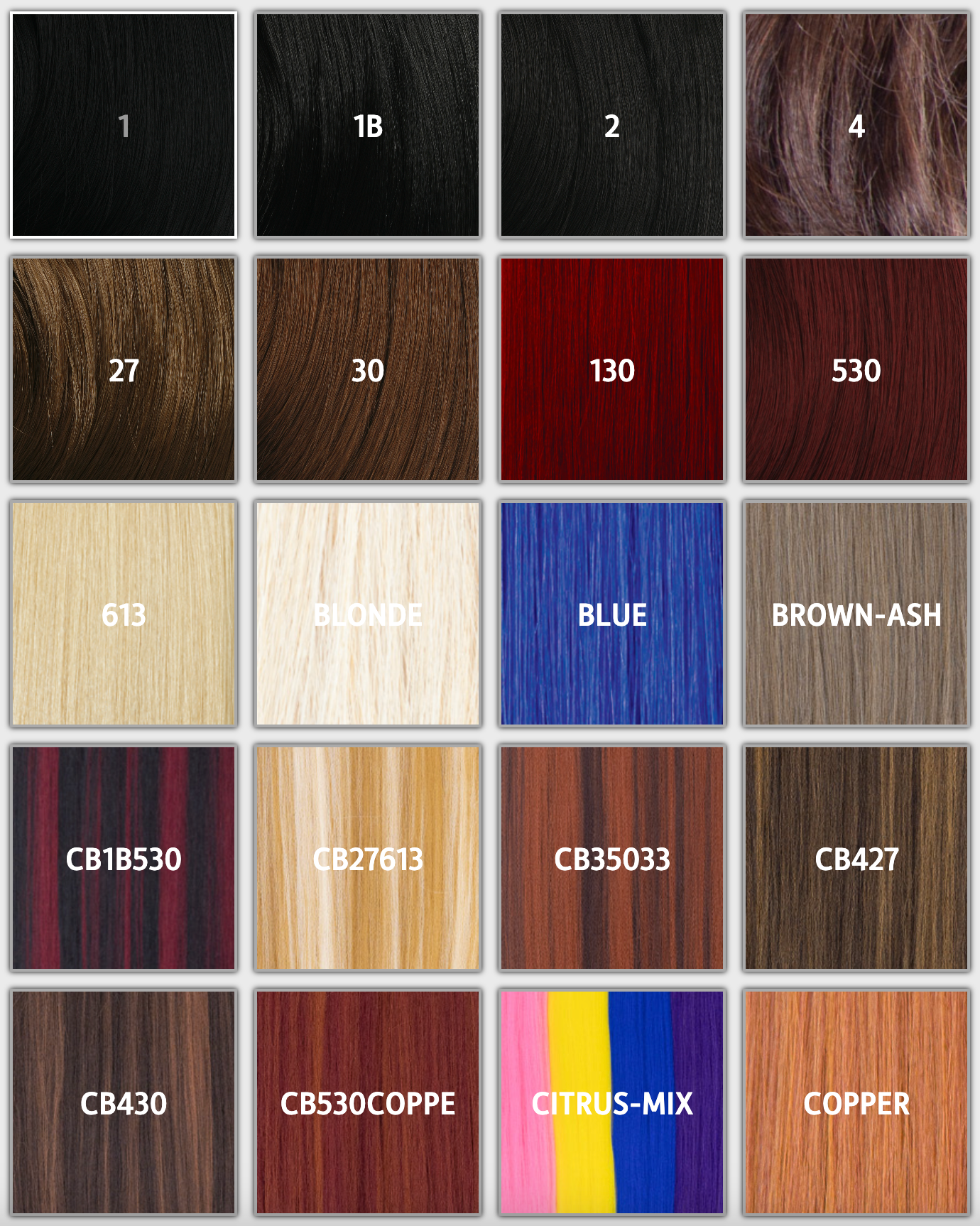 Model Model Glance 3X FORMATION NATURAL TOUCH BRAID 36"