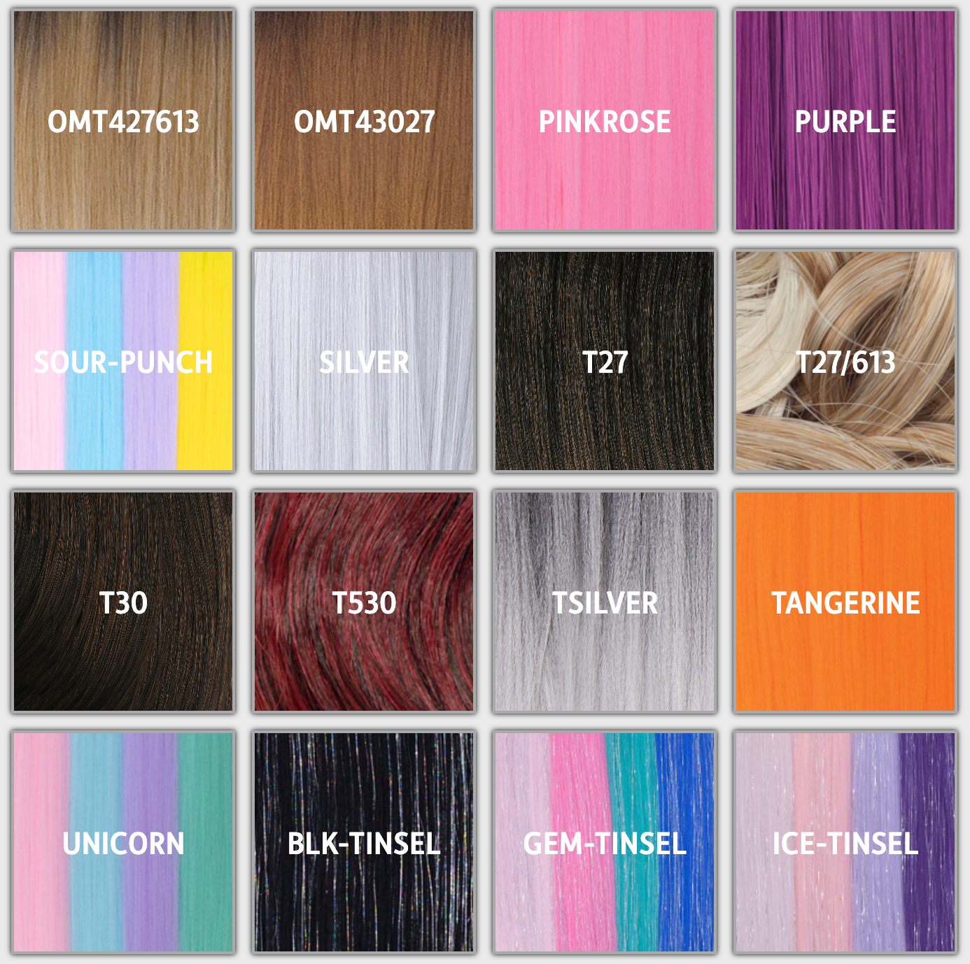 Model Model Glance 3X FORMATION NATURAL TOUCH BRAID 36"