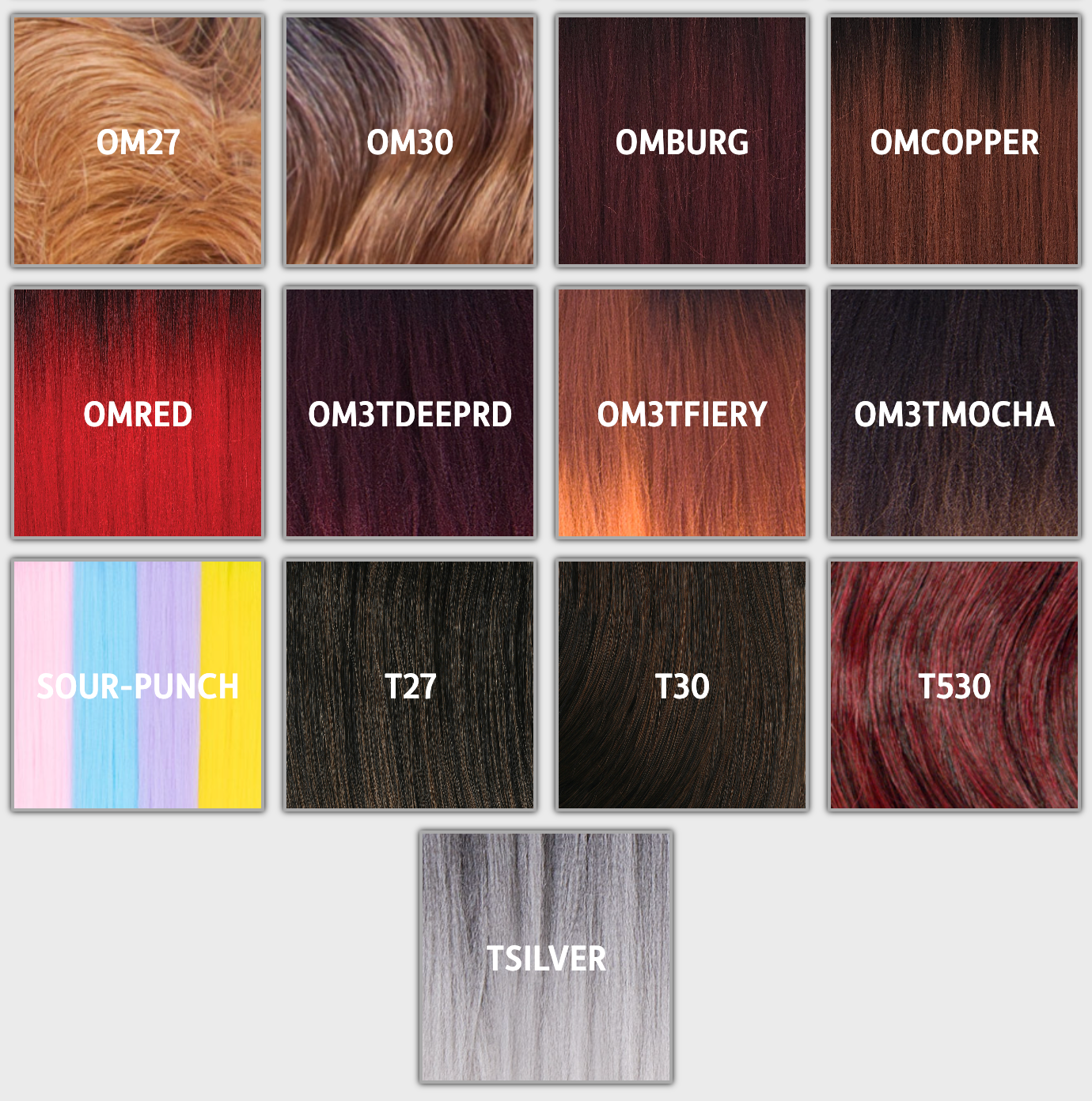 Model Model Glance 4X FORMATION NATURAL TOUCH BRAID 20"