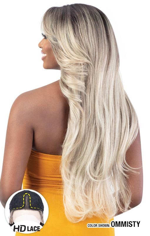 SHAKE-N-GO Freetress Equal Curtain Bang HD Lace Wig - Bombshell