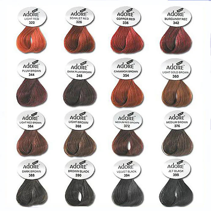 Adore Plus Extra Conditioning Semi-Permanent Hair Dye