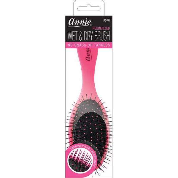 Annie Detangler Wet & Dry Brush Pink
