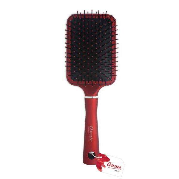 Annie Salon Paddle Brush Red