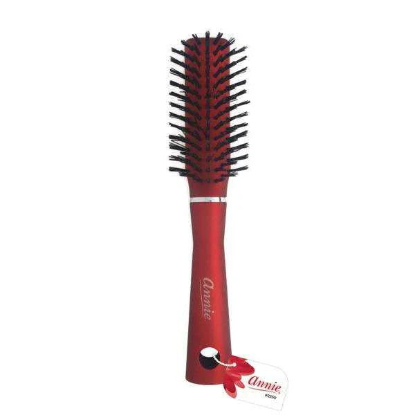 Annie Salon Styling Brush Nylon Bristles Red