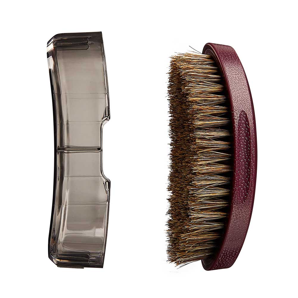 RED BY KISS BOW WOW X 360 Power Wave Premium Boar Brush with Case