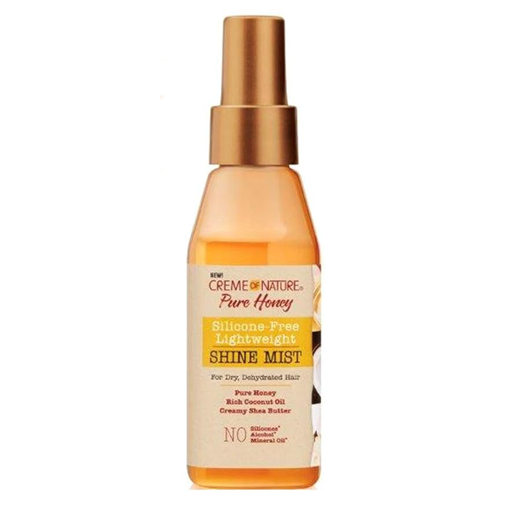 Creme Of Nature Pure Honey Silicone Free Lightweight Shine Mist 4oz