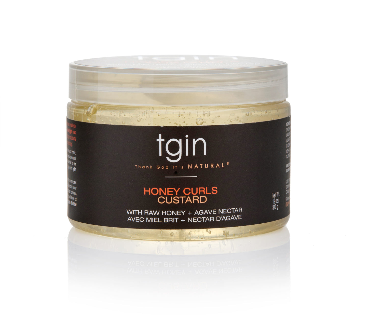 tgin Honey Curls Custard - 12oz