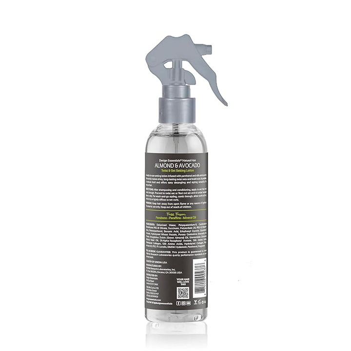 Design Essentials Natural Twist and Set Setting Lotion, 8oz