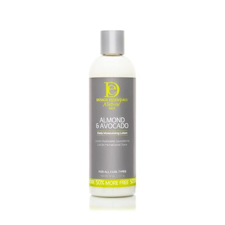 Design Essentials Natural Almond & Avocado, Moisturizing & Detangling Leave-In Conditioner, 12 oz