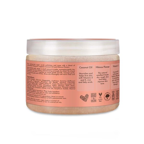 SheaMoisture Coconut & Hibiscus Illuminating Hand & Body Scrub