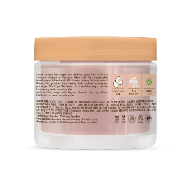 SheaMoisture Coconut & Hibiscus + Flaxseed Edge Gel