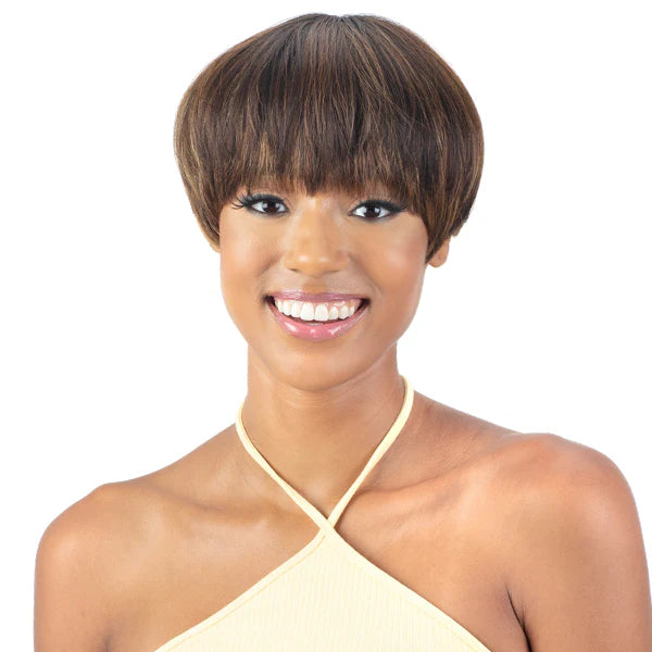 Mayde Beauty Human Hair Blend Mocha Wig - BONBON
