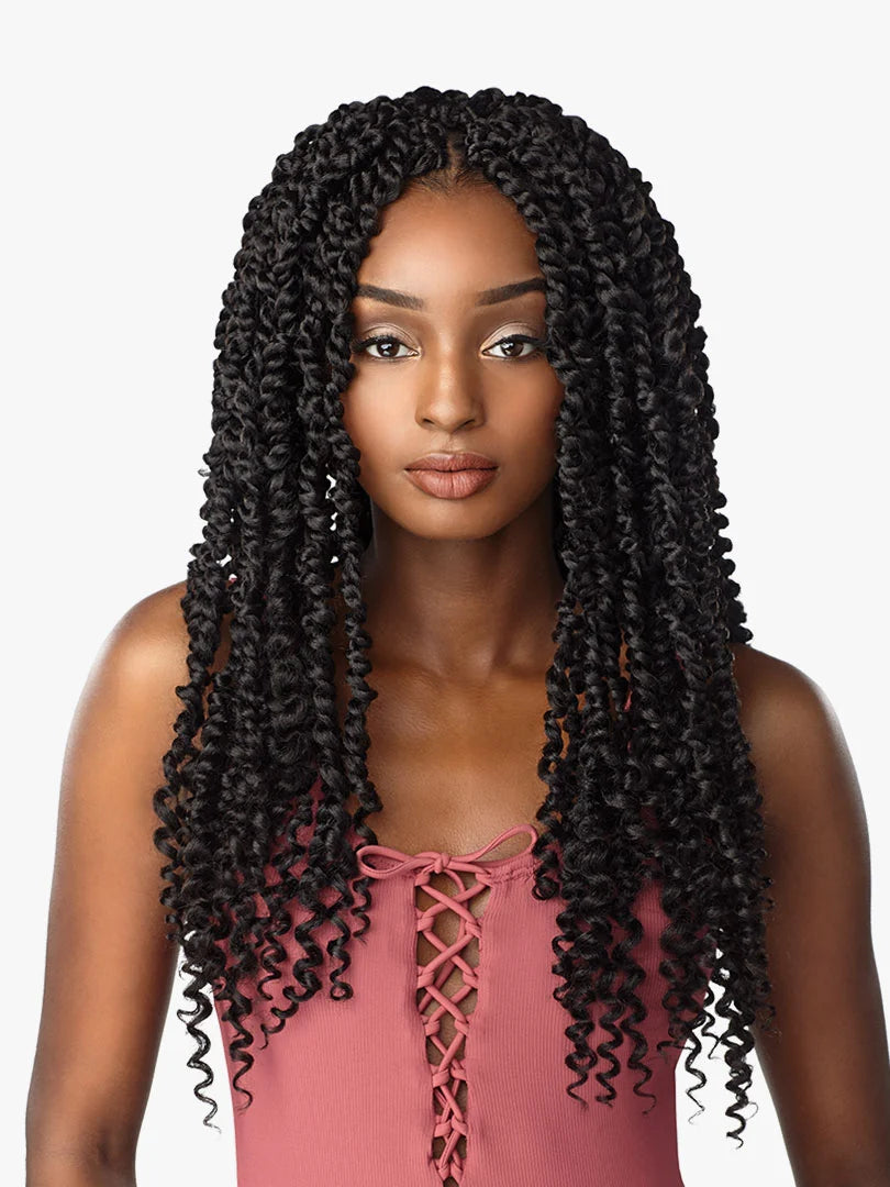 SENSATIONNEL Lulutress Crochet Braid - PASSION TWIST
