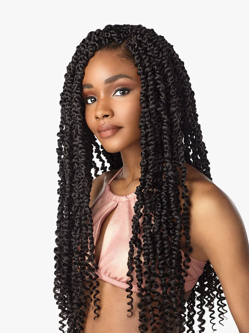 SENSATIONNEL Lulutress Crochet Braid - PASSION TWIST