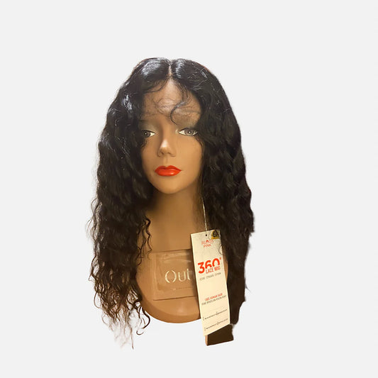 The Wig 100% Human Hair Brazilian Virgin Remy Lace Wig - HBL 360 DEEP WAVE
