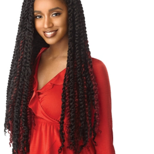 Outre Crochet Braids X-Pression Twisted Up Passion Bohemian Curl 24"