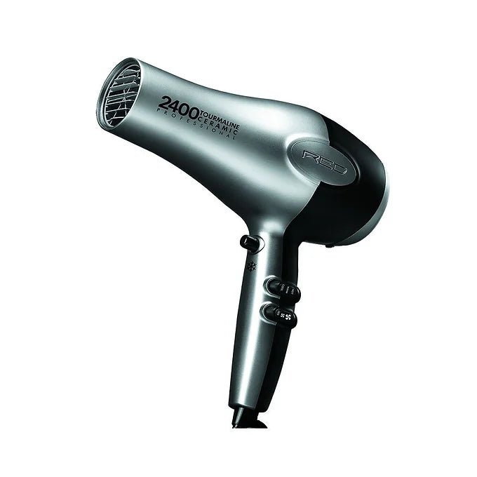 RED BY KISS 2400 Tourmaline Ceramic Dryer 3 Styling Attachments