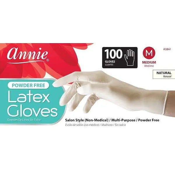 Annie Powder-Free Latex Gloves 100ct