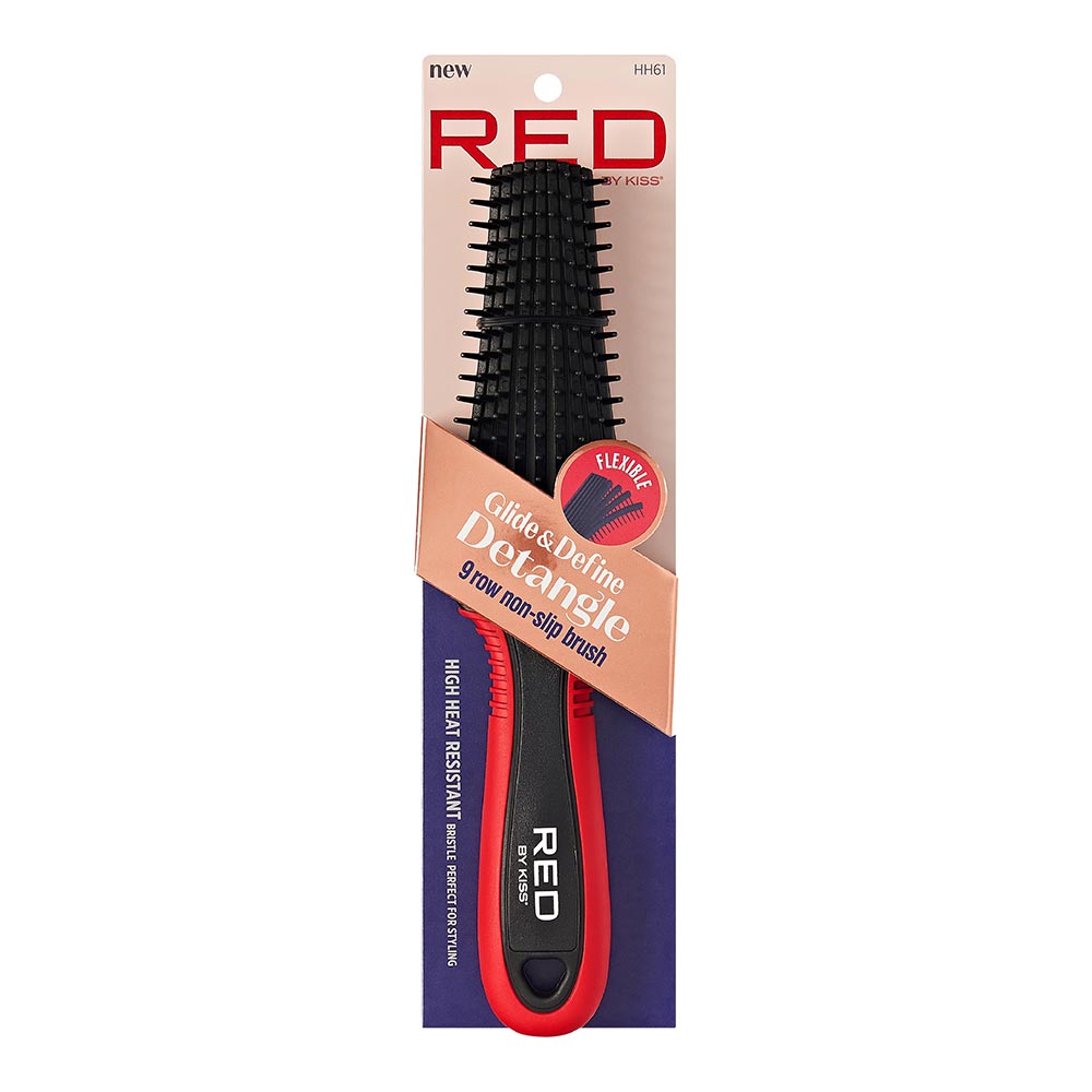 RED BY KISS Glide & Define Detangle Brush