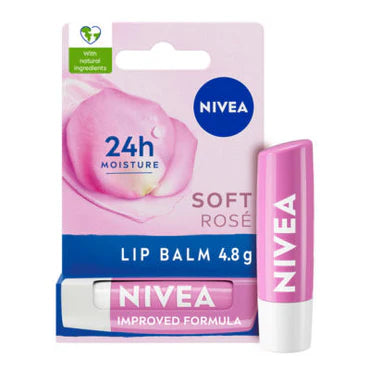 Nivea Soft Rose Lip Balm