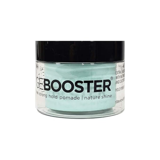 EDGE BOOSTER Extra Shine Strong Hold Pomade Nature Shine 3.38oz