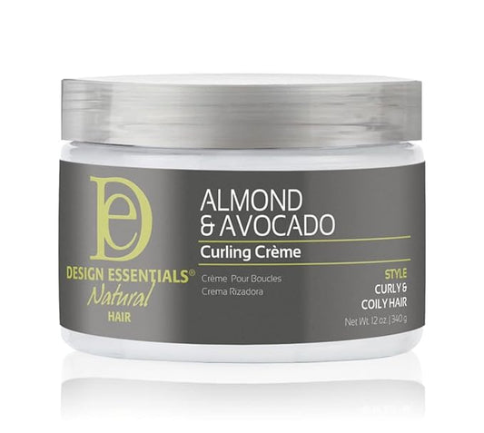 Design Essentials Natural Almond & Avocado Curling Creme, 12oz