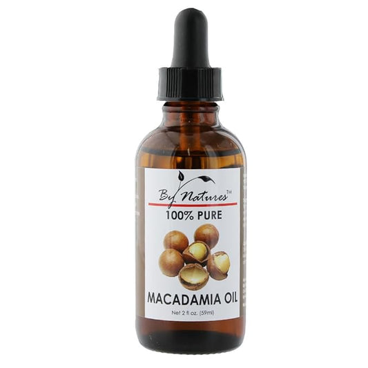 By Natures 100% Pure Macadamia Oil 2oz