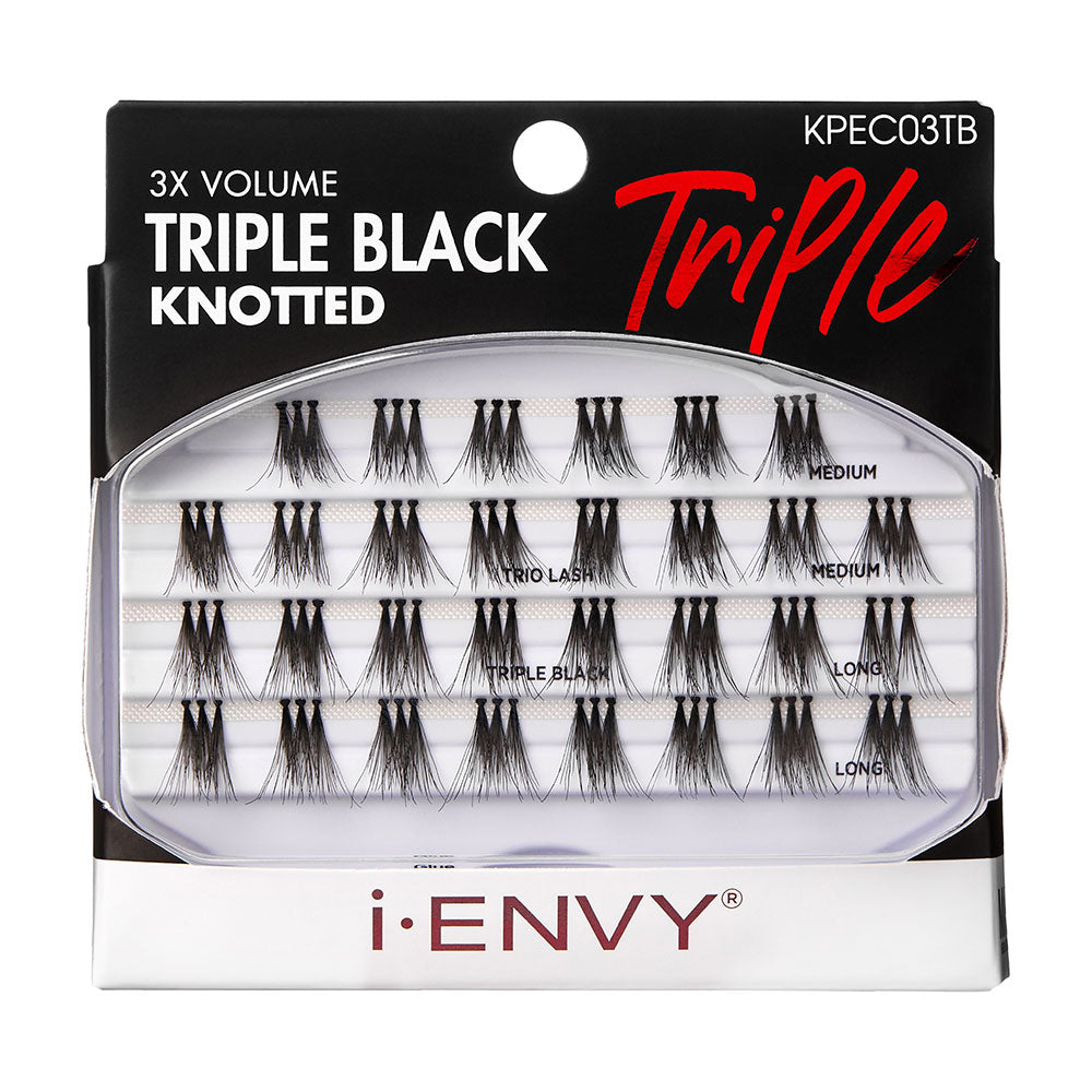 IENVY BY KISS Triple Black Trio Lashes – Regular Trios