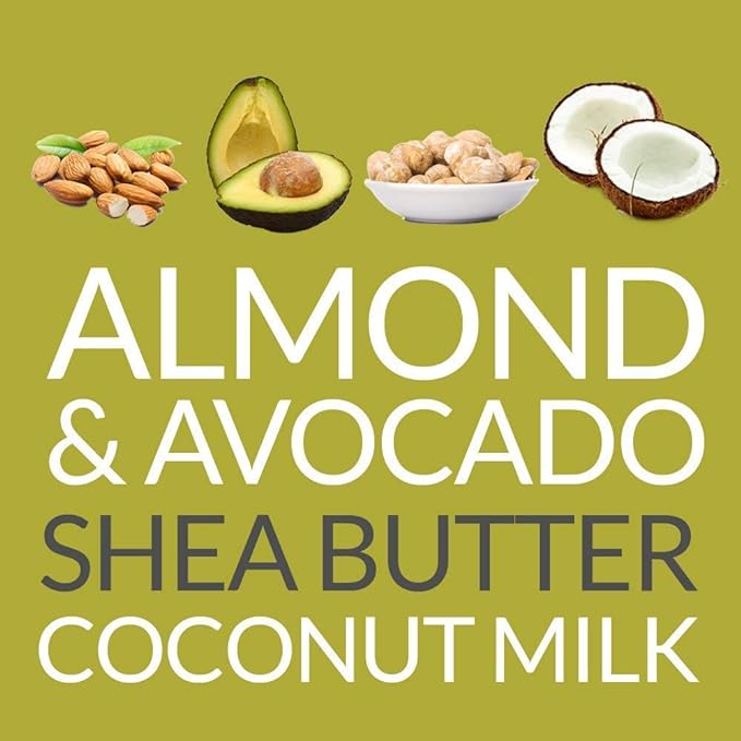 Design Essentials Natural Almond & Avocado, Moisturizing & Detangling Leave-In Conditioner, 12 oz