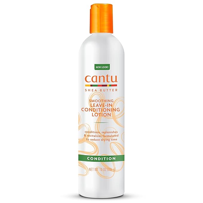 Cantu Smoothing Leave-In Conditioning Lotion with Shea Butter, 10oz