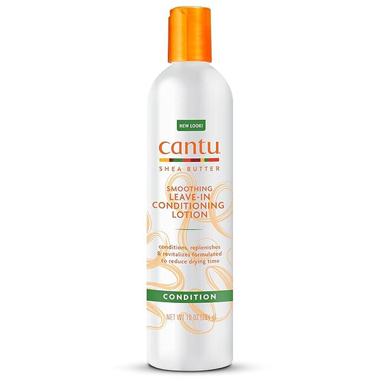 Cantu Smoothing Leave-In Conditioning Lotion with Shea Butter, 10oz