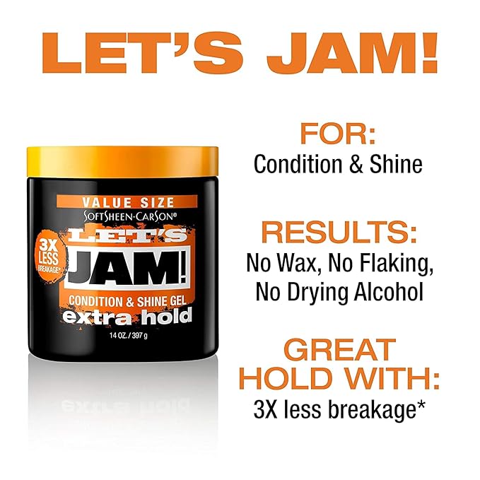 LET'S JAM! Condition & Shine Gel - EXTRA HOLD
