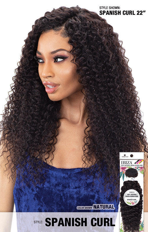 SHAKE-N-GO IBIZA Human Hair Weave - SPANISH CURL