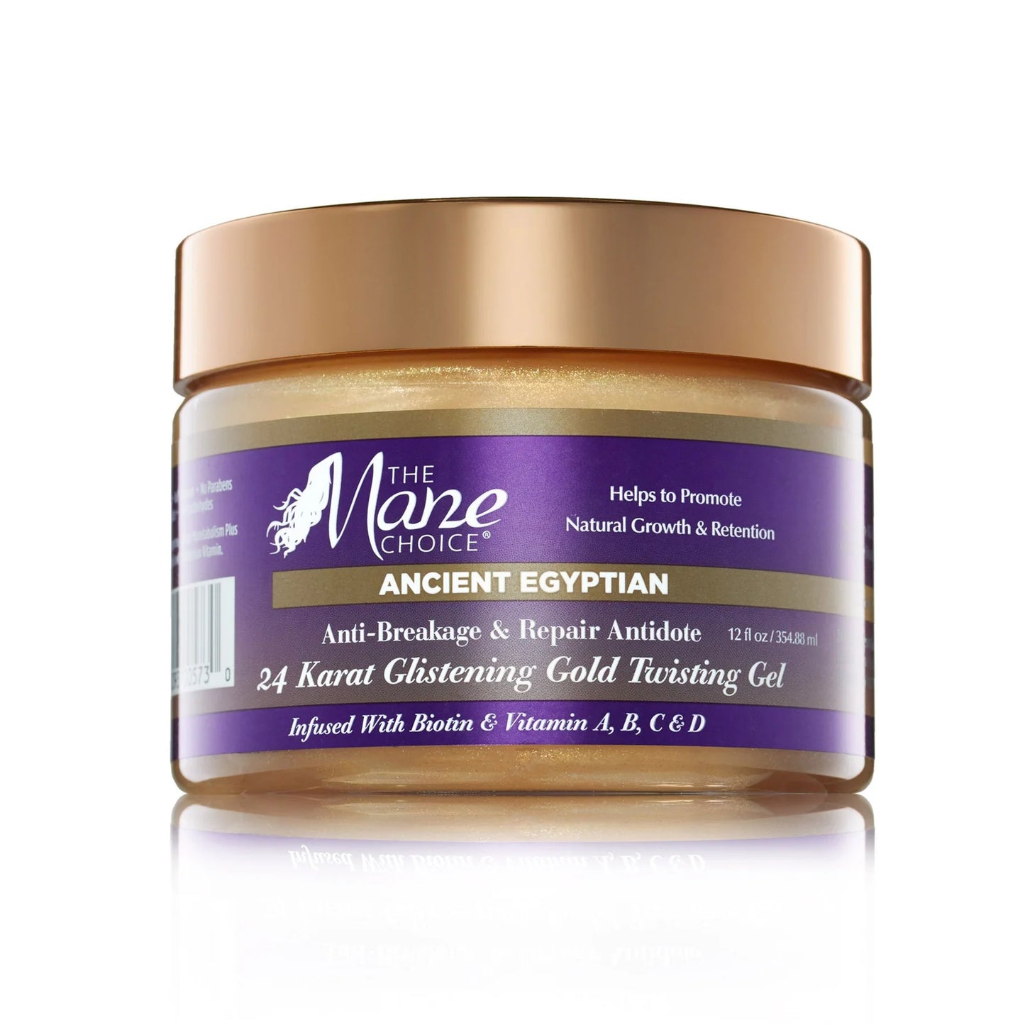 The Mane Choice Ancient Egyptian Ancient Egyptian Anti-Breakage & Repair Antidote 24 Karat Glistening Gold Twisting Gel